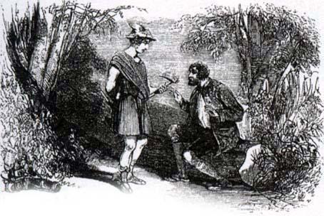 Дровосек и Меркурий