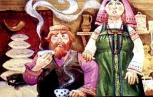 Два Ивана (сказка) У Ивана-богатея полна изба всякого добра,  а семья - он да жена