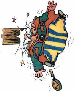 Дядюшка Фистус получил шишку