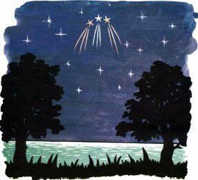 ночное небо ночь звезды