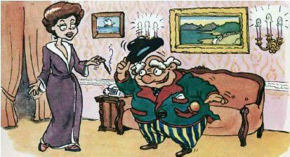 Дядюшка Фистус  Клотильда благосклонно улыбнулась