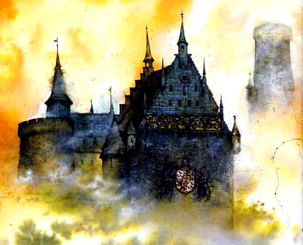 Джек и бобовый стебель (сказка) замок