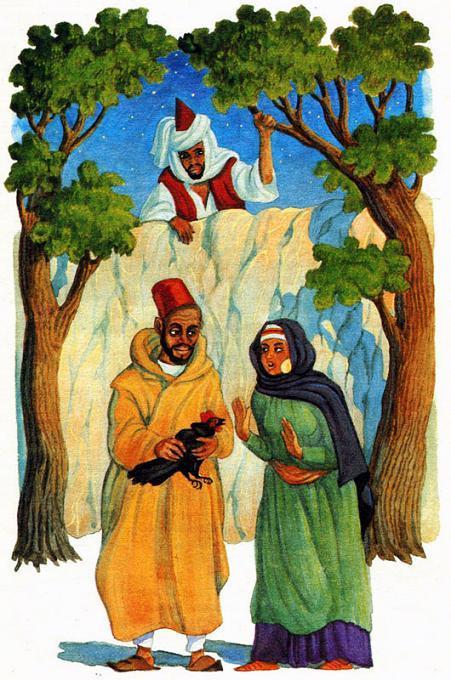 Джиха, сорок воров и их главарь