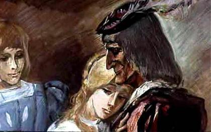 Джоан и хромой гусопас (сказка) старый лорд и Джоан