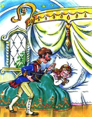 солдат у постели царевны