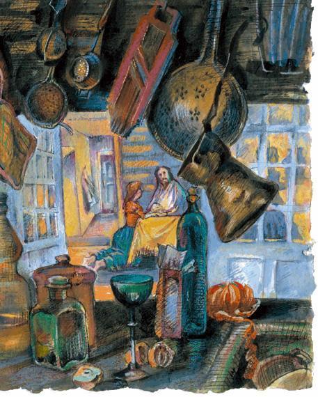 Евангельские рассказы для детей Иисус Христос Mарфа и Мария