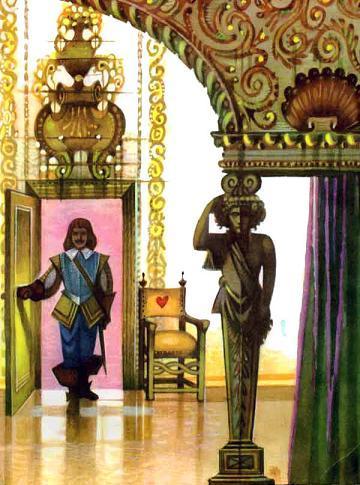 Фанта Гиро (сказка) юный король бродил по замку, и, наконец, зашел в комнату