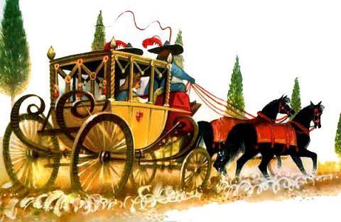 Фанта Гиро (сказка) король Матео помчался в карете к Фанте Гиро