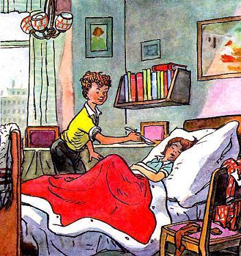 Фантазёры (рассказ) Игорь обмазывает вареньем губы спящей сестры