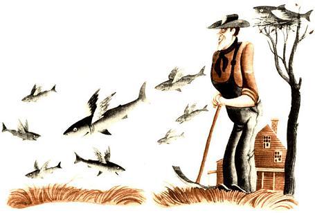 Фиболд, сын Фиболда (американская сказка) Летающие рыбы