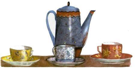 Галин чайник и чашки