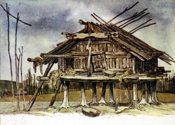 заброшенный дом