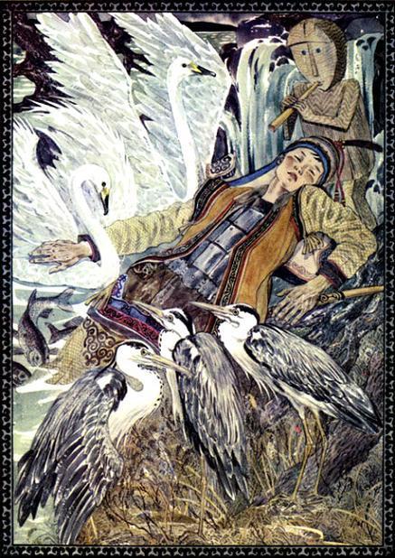 Карпамди – меткий стрелок птицы