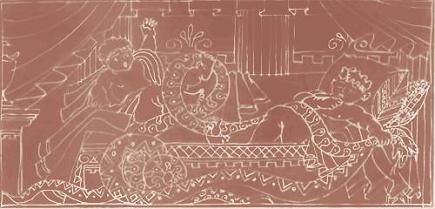 Как Геракл задушил змей