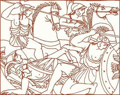 Гекракл Геракл у амазонок