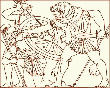 Геракл у амазонок