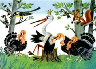 сказка: Глупый Шишо птичий совет