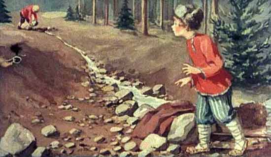 Голубая змейка (сказка) Голубая змейка