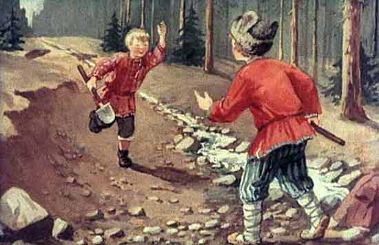 Голубая змейка (сказка) Голубая змейка