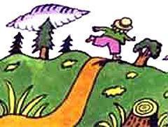 Гонзик (сказка) Гонзик убегает