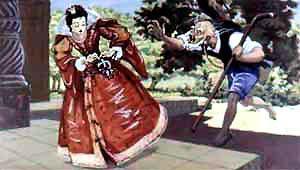 Горбатая принцесса (сказка) нищий догнал принцессу догнал принцессу и бросил в нее черного паука.