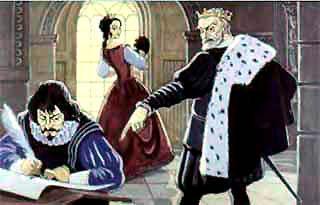 Горбатая принцесса (сказка) король диктует свой указ