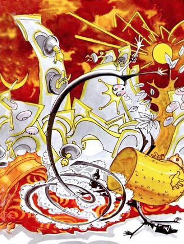 Городок в табакерке (сказка) пружина лопнула Городок в табакеркеразрушился