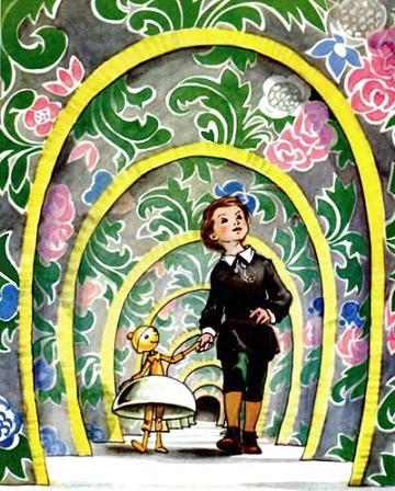 Миша с колокольчиком попали внутрь табакерки