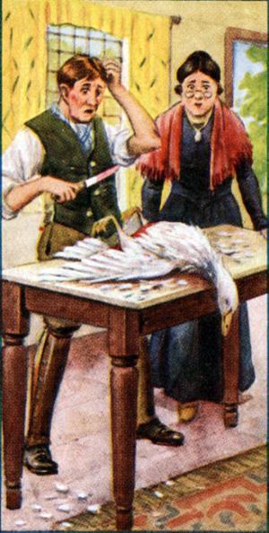 Гусыня, несущая золотые яйца