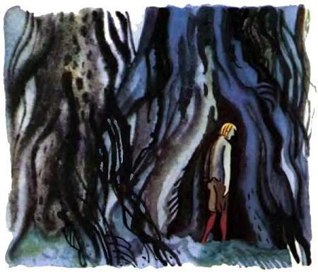 Холодное сердце бродит по лесу