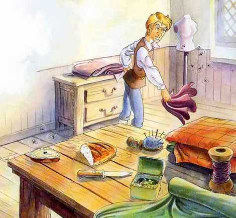 Храбрый портняжка в мастерской