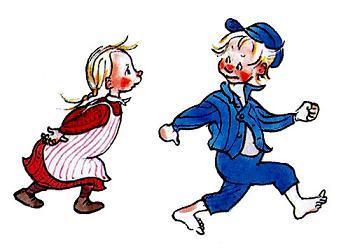 Как маленькой Иде пришлось стать проказницей (повесть) Эмиль и Ида идут