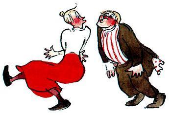 Лина целует торпаря из Кроки