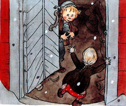 Эмиль и Ида открыла сарай