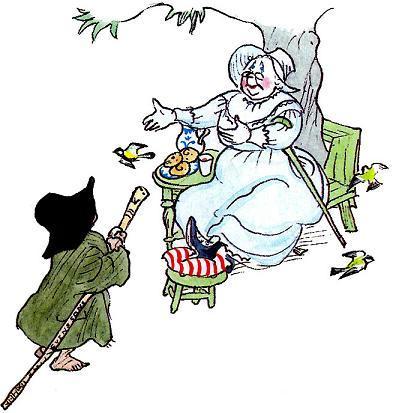 Подойди ко мне, дружок, – сказала она.