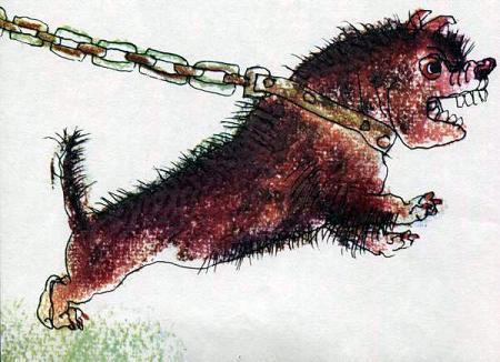 Истории из Бедокурии (сказки) пёс на цепи злой