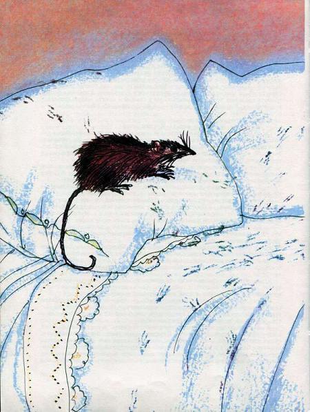 Истории из Бедокурии (сказки) крыса на подушке