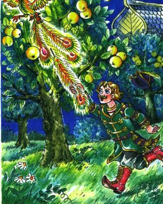 иван царевич поймал жар-птицу за хвост