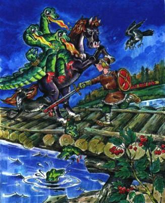 сшиб иван три головы разом чуду-юду