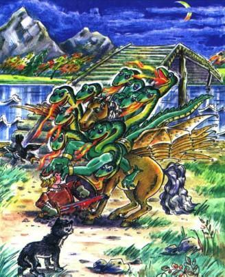 вбило чудо-юдо ивана в землю по пояс