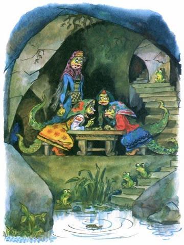 Иван - коровий сын (стих-сказка) змеихи затевают страшную месть