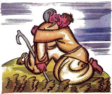 братья обнялись и поцеловались