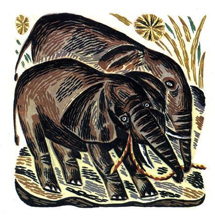 Как Паук перехитрил Слониху и Гиппопотамиху