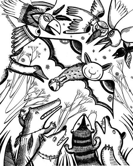 Как летучка выиграла состязание Как летучка выиграла состязание