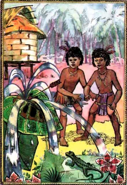 Как старуха сделала море