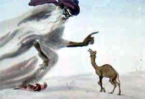 Как верблюд получил свой горб