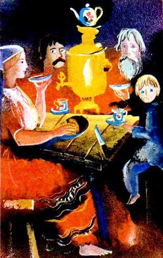 Как внук деда спас (сказка) Как внук деда спас