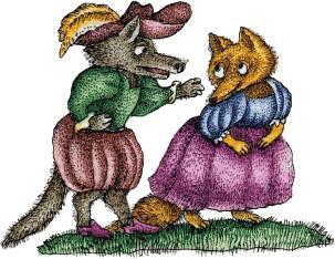 Как волк луну за головку сыра принял