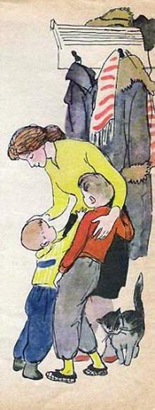 Как я оставался за маму 13