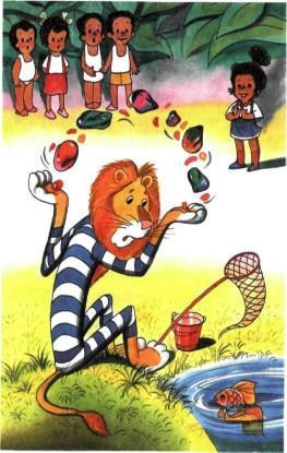 Бонифаций выступает перед детьми